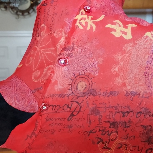 Portrait Mandarin Collar Dress - Picture 4 of 8